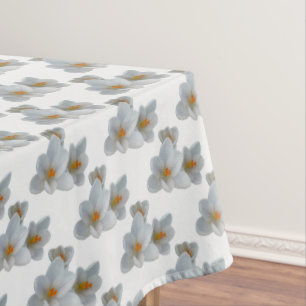 Crocus Tablecloth Easter Flowers Crocus Tablecloth