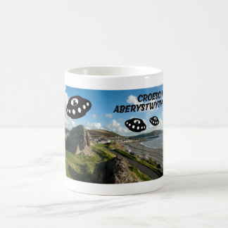 Croeso i Abersytwyth with some extraterrestrial vi Coffee Mug