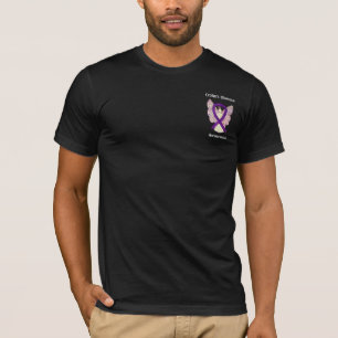 Crohn's Disease Awareness Ribbon Angel Shirts