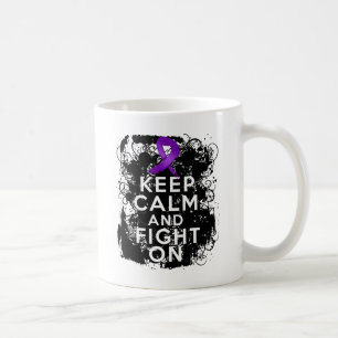 Crohns Disease Keep Calm and Fight On Coffee Mug