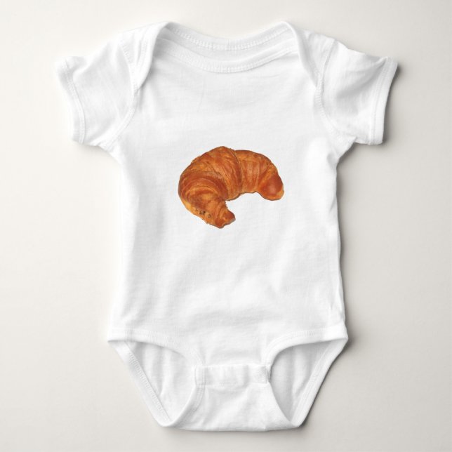 Croissant Baby Bodysuit (Front)