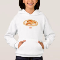 Croissant cartoon illustration