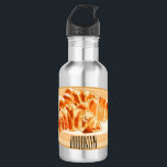 Croissant cartoon illustration 532 ml water bottle<br><div class="desc">Croissant cartoon illustration</div>