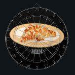 Croissant cartoon illustration dartboard<br><div class="desc">Croissant cartoon illustration</div>