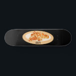Croissant cartoon illustration  skateboard<br><div class="desc">Croissant cartoon illustration</div>