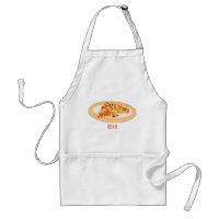 Croissant cartoon illustration