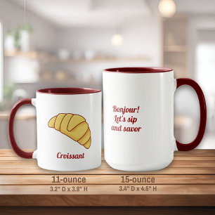 Croissant Coffee Mug