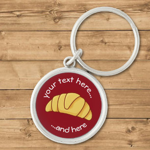 Croissant Keychain