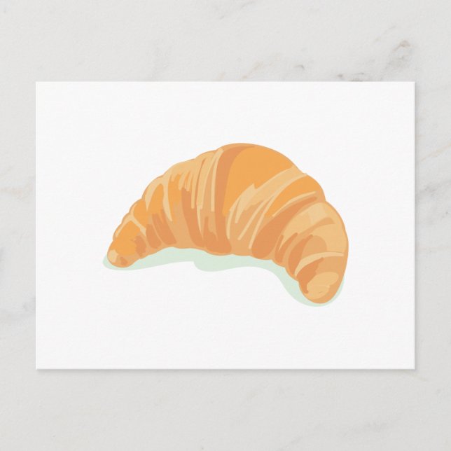 Croissant Postcard (Front)