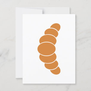 Croissant Postcard