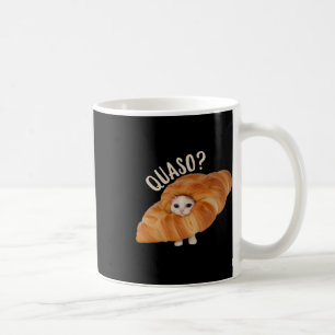 Croissant Quasocat Meme For Women Vintage Croissan Coffee Mug