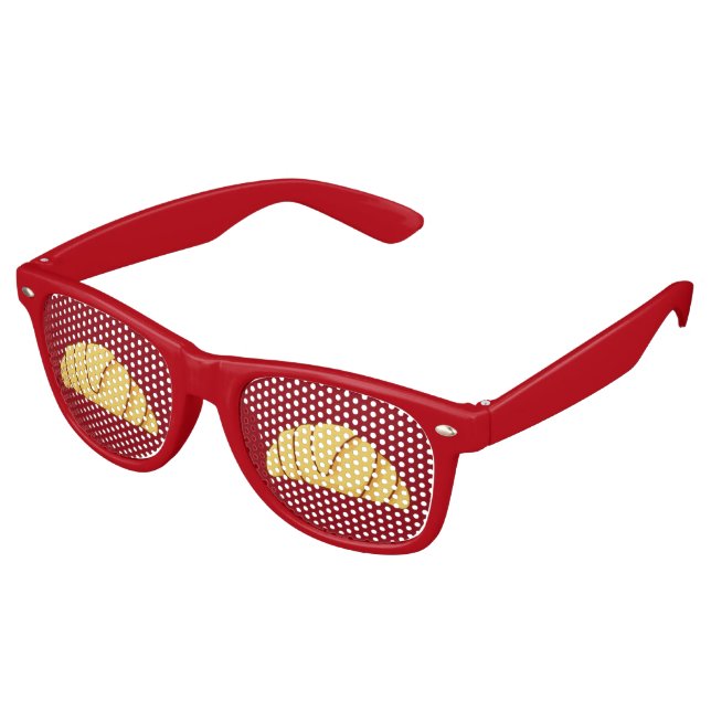 Croissant Retro Sunglasses (Angled)