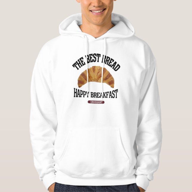 croissant (vintage) hoodie (Front)