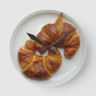 Croissant Wall Clock