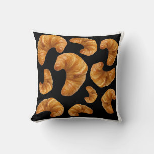 Croissants pattern cushion