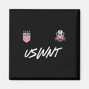 Croix Bethune 20 Navy Uswnt Officially Licensed Magnet