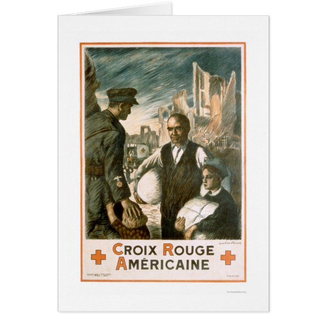 Croix Rouge Américain (American Red Cross) (Front)