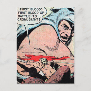 Crom and the Giant from Beyond Postcard #1 of 3