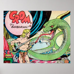 Crom the Barbarian Art Print #1