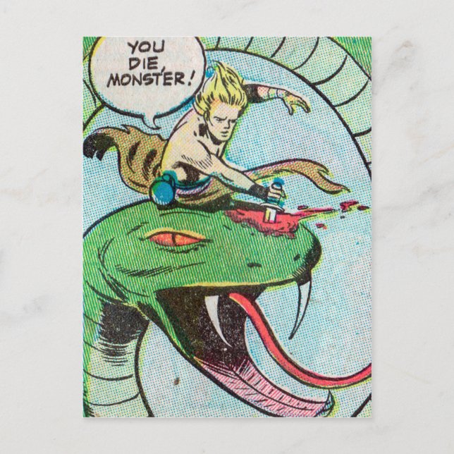 Crom the Barbarian Postcard #1 of 3 (Front)