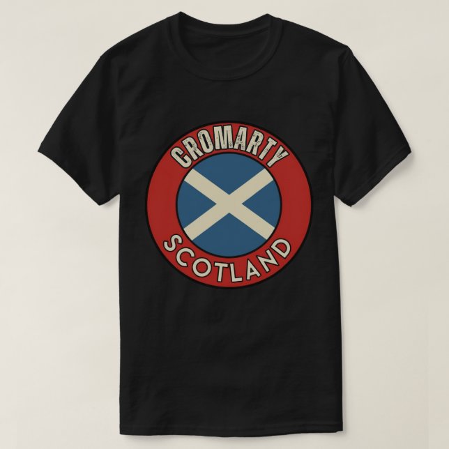 Cromarty, Scotland T-Shirt (Design Front)