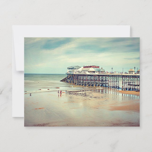 Cromer Seascape ,Flat Greeting Card. Card (Front)