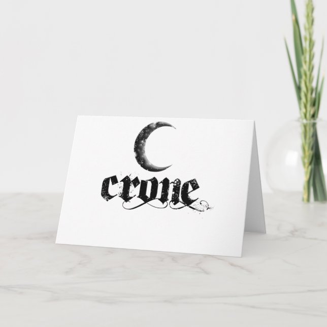 crone card (Front)