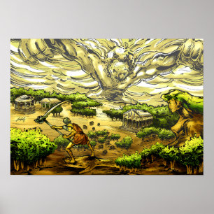 Cronus Attacks Uranus Poster