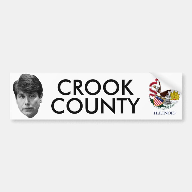 CROOK COUNTY BUMPER STICKER (Front)