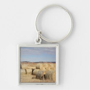 Crook County, Hay Bales 2 Key Ring