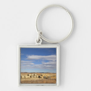 Crook County, Hay Bales Key Ring