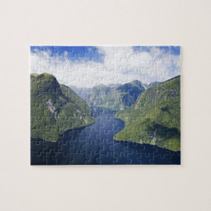 Crooked Arm, Malaspina Reach, Doubtful Sound, Jigsaw Puzzle