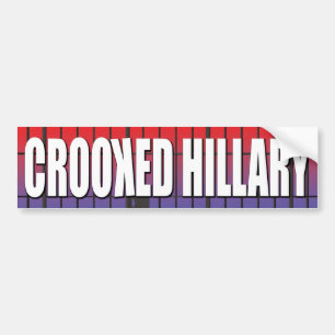 Crooked Hillary Bumper Sticker