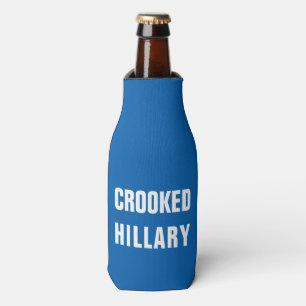 Crooked Hillary Clinton Bottle Cooler