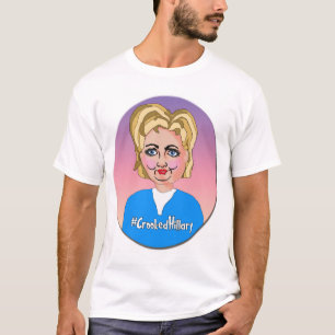 Crooked Hillary, T-shirt male