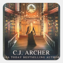 Crooked Library sticker