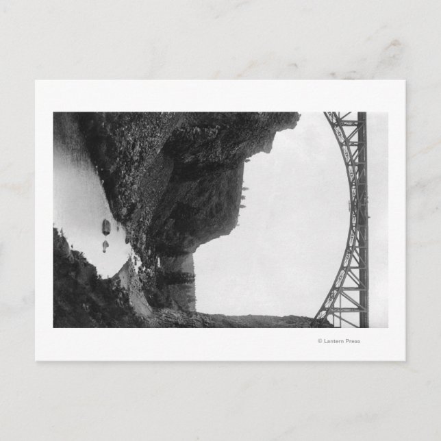 Crooked River Bridge in Central Oregon Photograp Postcard (Front)