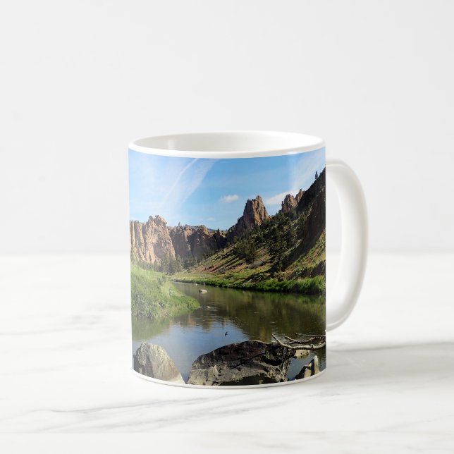 Crooked River, OR Coffee Mug (Front Right)