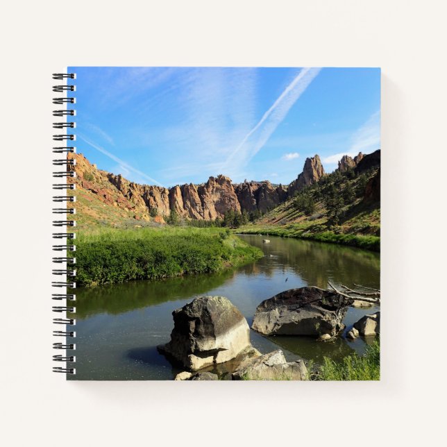 Crooked River, OR Notebook (Front)
