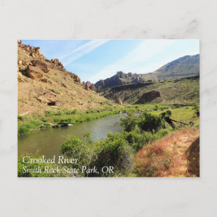 Crooked River, Oregon Postcard