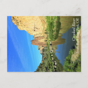 Crooked River, Oregon Postcard