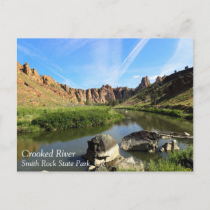 Crooked River, Oregon Postcard