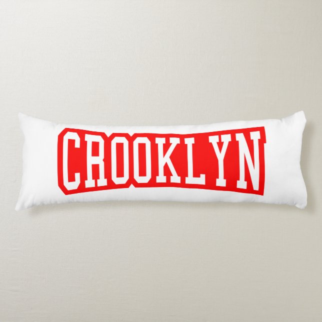 CROOKLYN, NYC BODY CUSHION (Front)