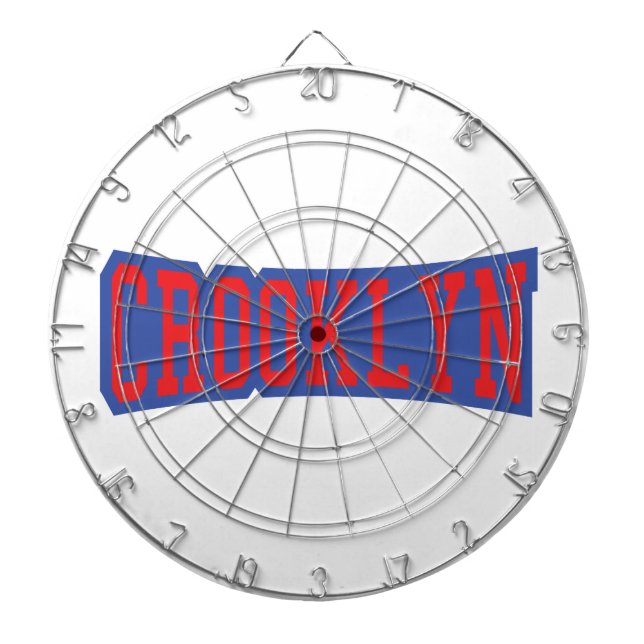 CROOKLYN, NYC DARTBOARD (Front)