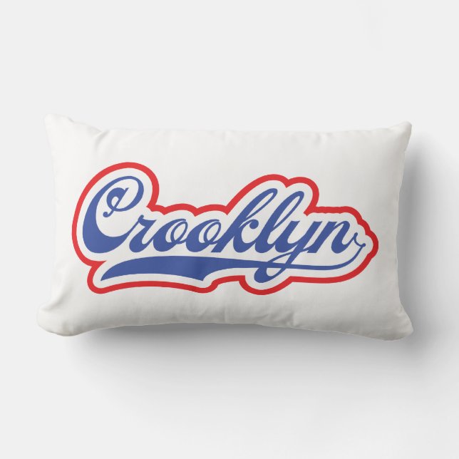 Crooklyn, NYC Lumbar Cushion (Front)