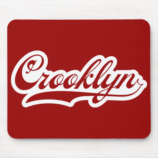 Crooklyn, NYC Mouse Pad (Front)