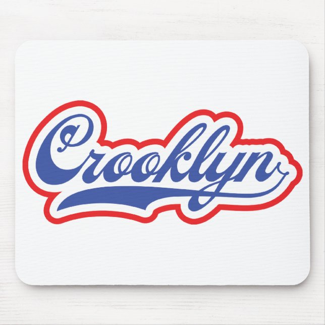 Crooklyn, NYC Mouse Pad (Front)