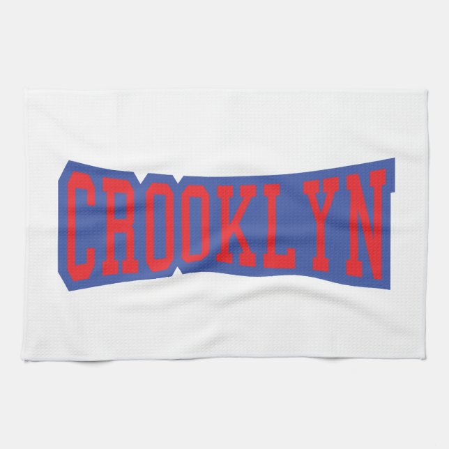 CROOKLYN, NYC TEA TOWEL (Horizontal)