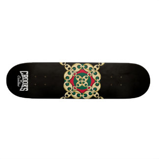 Crooks & Castles Bulls Eye Link (Black) Skateboard