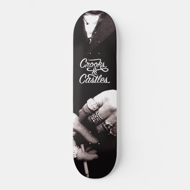 Crooks & Castles The Firm Skateboard (Front)